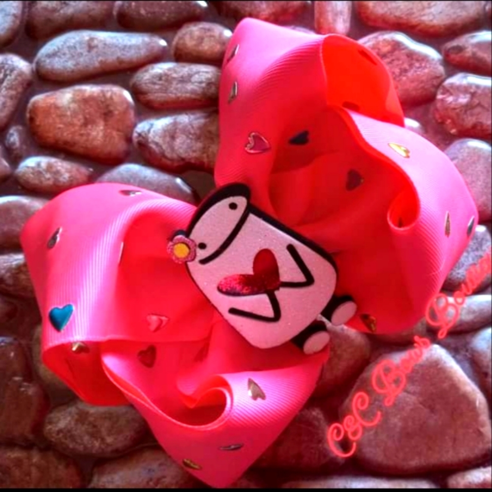 Valentine's Hair Bows